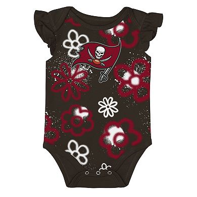 Girls Newborn & Infant Outerstuff Tampa Bay Buccaneers The Sunshine Two-Piece Bodysuit Set