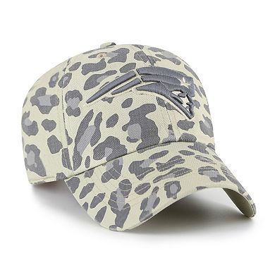 Women's '47 Gray New England Patriots Bagheera Clean Up Adjustable Hat