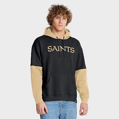 Men's Fanatics Black New Orleans Saints Helmet Pullover Hoodie