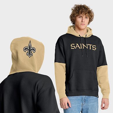 Men's Fanatics Black New Orleans Saints Helmet Pullover Hoodie