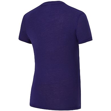 Women's Concepts Sport Purple/Black Baltimore Ravens Avondale T-Shirt & Pants Flannel PJ Set