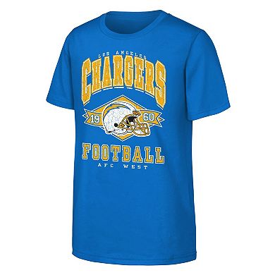 Youth Outerstuff Powder Blue Los Angeles Chargers Kick Off T-Shirt