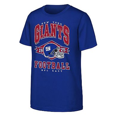 Youth Outerstuff Royal New York Giants Kick Off T-Shirt