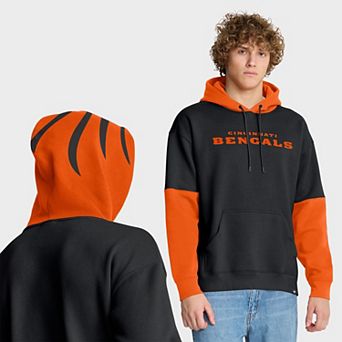 Men's Fanatics Black Cincinnati Bengals Helmet Pullover Hoodie