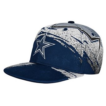 Youth Outerstuff Navy Dallas Cowboys Make Noise Adjustable Hat