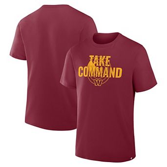 Men's Fanatics Burgundy Washington Commanders Hometown True Favorite T-Shirt