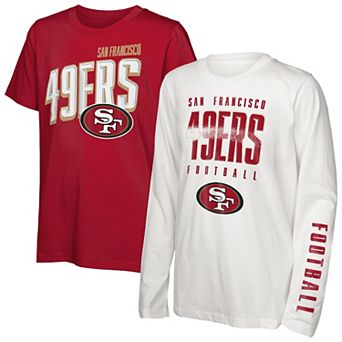 Preschool Outerstuff San Francisco 49ers The Mix Combo T-Shirt Set