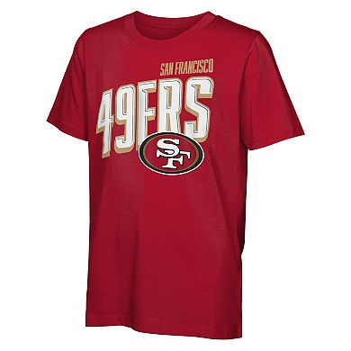 Preschool Outerstuff San Francisco 49ers The Mix Combo T-Shirt Set