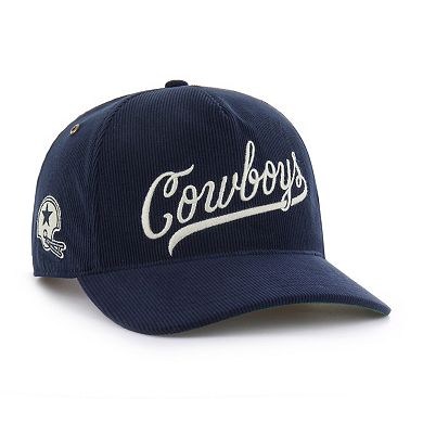 Men's '47 Navy Dallas Cowboys Golden Age Relaxed Corduroy Hitch Adjustable Hat