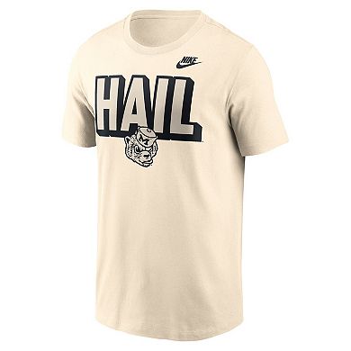 Men's Nike Natural Michigan Wolverines Bold Fashion T-Shirt