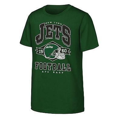Youth Outerstuff Green New York Jets Kick Off T-Shirt