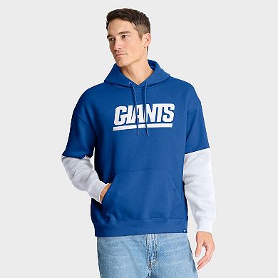 Men's Fanatics Royal New York Giants Helmet Pullover Hoodie