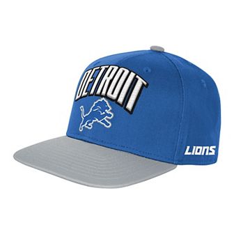 Preschool Outerstuff Blue Detroit Lions Essentials Adjustable Hat