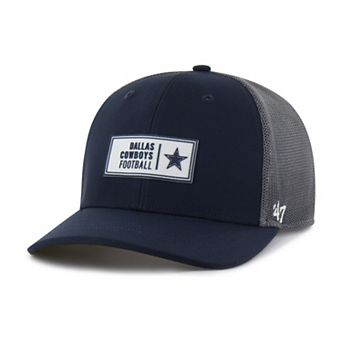 Men's '47 Navy Dallas Cowboys Cypher Adjustable Trucker Hat