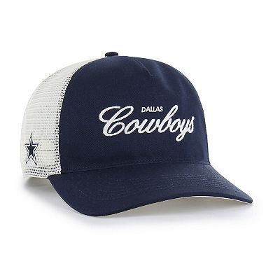Men's '47 Navy Dallas Cowboys Foundation Trucker Hitch Adjustable Hat