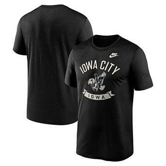 Men's Nike Black Iowa Hawkeyes Fashion Hometown Legend Dri-FIT T-Shirt