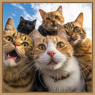 Funny Cat Selfie by The Creative Bunch Studio