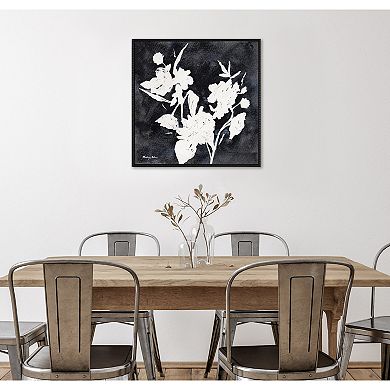 Sylvie Beaded Wildflowers Framed Canvas by Mackenzie Nelson