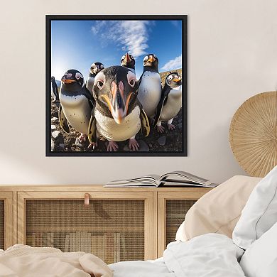 Funny Penguin Selfie by The Creative Bunch Studio