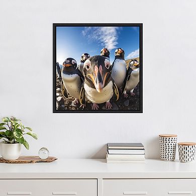 Funny Penguin Selfie by The Creative Bunch Studio