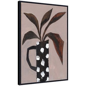 Sylvie Beaded Spotlight on Nature Framed Canvas by Nikita Jariwala