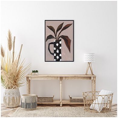 Sylvie Beaded Spotlight on Nature Framed Canvas by Nikita Jariwala