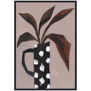 Sylvie Beaded Spotlight on Nature Framed Canvas by Nikita Jariwala