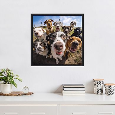 Funny Dog Selfie by The Creative Bunch Studio