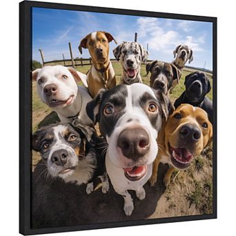 Funny Dog Selfie by The Creative Bunch Studio