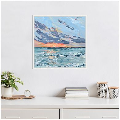 Sylvie Anna Maria Island Florida Framed Canvas by Emily Kenney