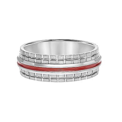 Men's Tungsten Textured Comfort Fit Band