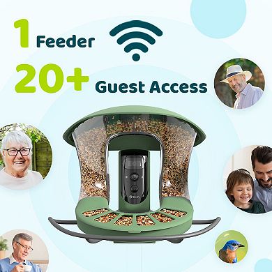 Birdfy 2 Smart Bird Feeder with Camera