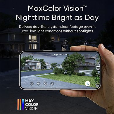 Eufy S3 Pro Solar-Powered 4K Add-on Security Camera