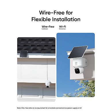 Eufy Solar-Powered Security Camera with 2-Way Audio