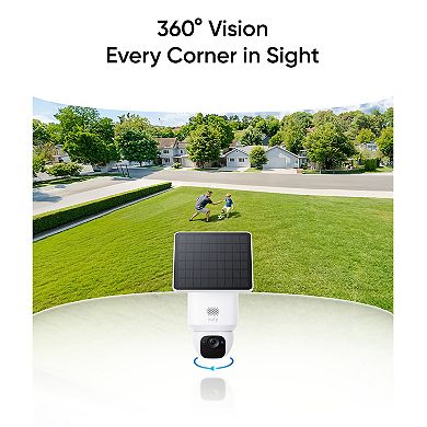 Eufy Solar-Powered Security Camera with 2-Way Audio