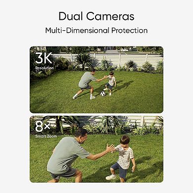 Eufy Dual-Lens Floodlight Security Camera