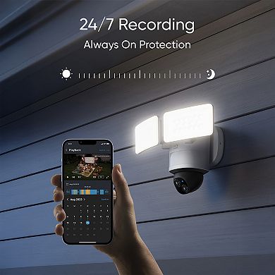 Eufy Dual-Lens Floodlight Security Camera