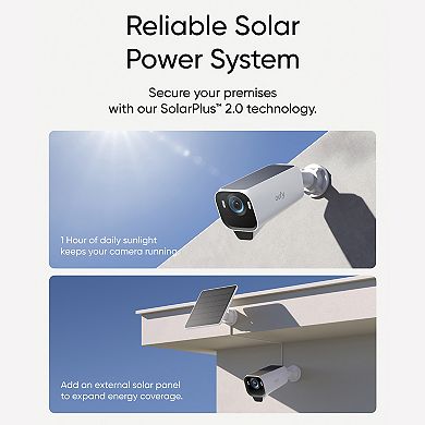 Eufy S3 Pro Solar-Powered 4K Security Camera