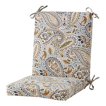 Greendale Home Fashions High Back Outdoor Dining Chair Pad