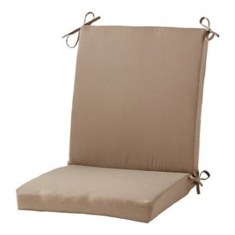 Greendale Home Fashions High Back Outdoor Dining Chair Pad
