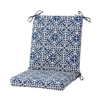 Greendale Home Fashions High Back Outdoor Dining Chair Pad