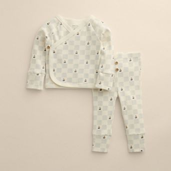 Baby Little Co. by Lauren Conrad 2 pc Wrap Top & Pants Set