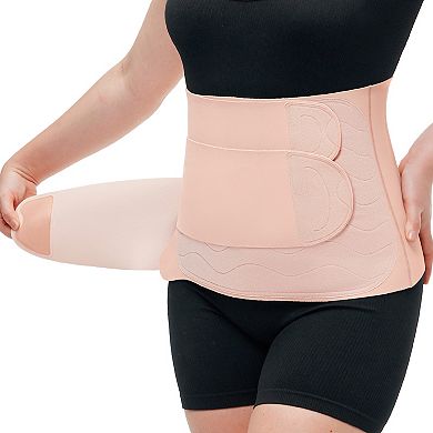 Momcozy 3D Abdomen Lifting & Ergonomic Back Support Abdominal Binder