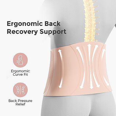 Momcozy 3D Abdomen Lifting & Ergonomic Back Support Abdominal Binder