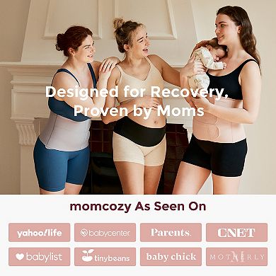 Momcozy 3D Abdomen Lifting & Ergonomic Back Support Abdominal Binder