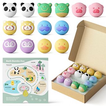 Momcozy Natural & Organic Essential Oil Bath Bombs 14 pc Set