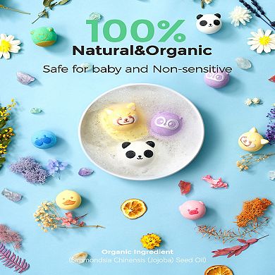 Momcozy Natural & Organic Essential Oil Bath Bombs 14-pc. Set