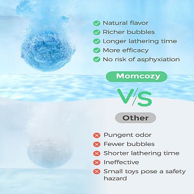 Momcozy Natural & Organic Essential Oil Bath Bombs 14-pc. Set