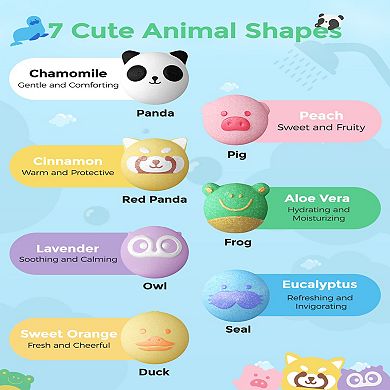 Momcozy Natural & Organic Essential Oil Bath Bombs 14-pc. Set