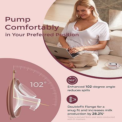 Momcozy Hospital Grade Breast Pump with Nipple Measure Tool